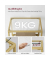Bücherregal gold 40,0 x 30,0 x 95,0 cm