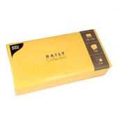 Servietten Daily Collection gelb 2-lagig 16,0 x 16,0 cm