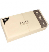 Servietten Daily Collection champagner 2-lagig 12,0 x 12,0 cm