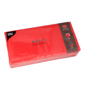 Servietten Daily Collection rot 2-lagig 16,0 x 16,0 cm