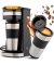 Kaffeemaschine KA 3733 263881, schwarz/Edelstahl, 650-750 Watt, 1 Tasse