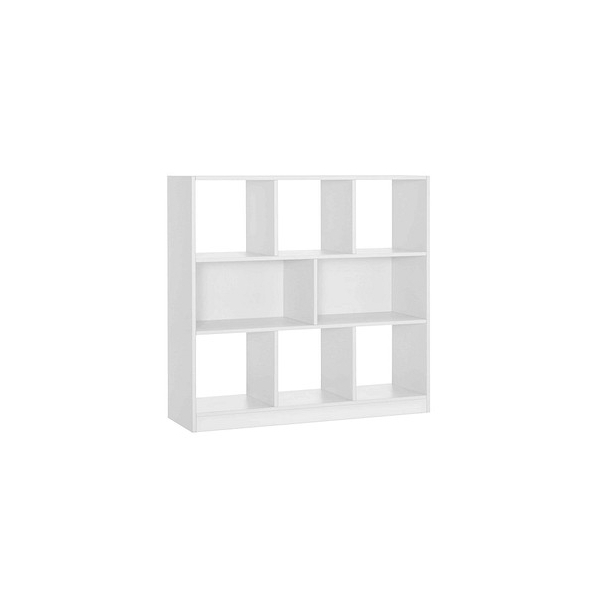 6955880301584 - Bücherregal Bücherregal aus Holz mit offenem Stauraum freistehender Wohnzimmerschrank Schlafzimmer Kinderzimmer 975 x 30 x 100 cm Weiß LBC52WT 6955880301584 - Bücherregal Bücherregal aus Holz mit offenem Stauraum freistehender Wohnzimmerschrank Schlafzimmer Kinderzimmer 975 x 30 x 100 cm Weiß LBC52WT