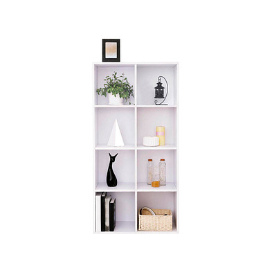 Bücherregal weiß 65,5 x 30,0 x 129,5 cm