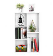 Bücherregal weiß 50,0 x 24,0 x 80,0 cm