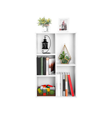 Bücherregal weiß 50,0 x 24,0 x 80,0 cm
