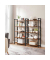 Bücherregal braun, schwarz 66,0 x 30,0 x 153,0 cm