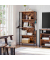 Bücherregal braun, schwarz 74,0 x 30,0 x 155,0 cm
