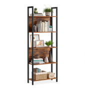 Bücherregal braun, schwarz 62,0 x 24,0 x 165,0 cm