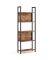 Bücherregal braun, schwarz 62,0 x 24,0 x 165,0 cm
