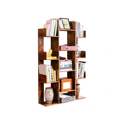 Bücherregal braun 86,0 x 25,0 x 140,0 cm