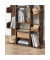 Bücherregal braun 86,0 x 25,0 x 140,0 cm
