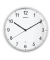  Wanduhr MAULsprint 9054602, wei&szlig;, 30,5cm, rund, analog