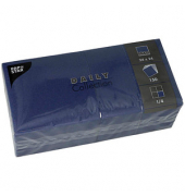 Servietten Daily Collection dunkelblau 2-lagig 12,0 x 12,0 cm