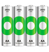 4 GP Akkus ReCyko+ Mignon AA 2.600 mAh