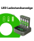 B441U 4-Port USB-Akku-Ladegerät inkl. Akkus