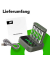 B441U 4-Port USB-Akku-Ladegerät inkl. Akkus