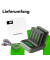 M452D 2x4-Port + Dockingstation Akku-Schnellladegerät inkl. Akkus