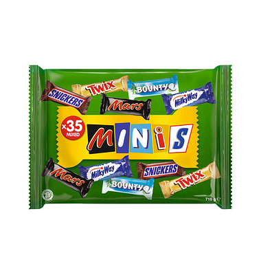 MIXED Minis Schokoriegel 710,0 g