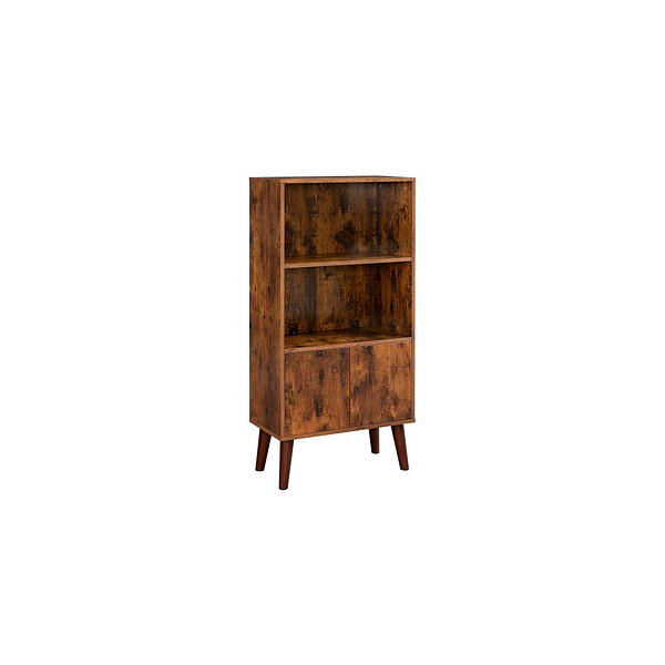 6955880316649 - Vasagle Retro Bücherschrank Bücherregal mit 2 Ablagen und Schranktüren Wohnzimmerschrank Retro-Möbel für Wohnzimmer Foyer Büro Aufbewahrung für 6955880316649 - Vasagle Retro Bücherschrank Bücherregal mit 2 Ablagen und Schranktüren Wohnzimmerschrank Retro-Möbel für Wohnzimmer Foyer Büro Aufbewahrung für