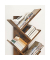 Bücherregal braun 50,0 x 25,0 x 141,5 cm