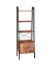 Regalschrank, LLS47BX braun 56,0 x 34,0 x 173,0 cm