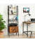 Regalschrank, LLS47BX braun 56,0 x 34,0 x 173,0 cm