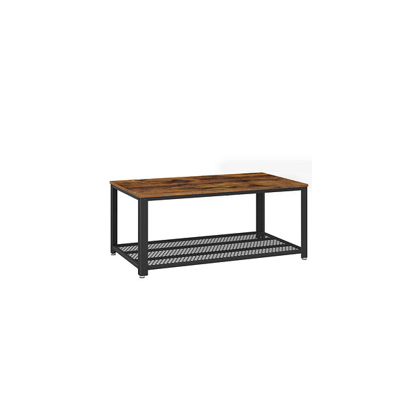 6955880328376 - Songmics - vasagle Couchtisch Wohnzimmertisch Sofatisch mit großer Ablage Beistelltisch im Industriedesign stabil mit Metallgestell einfach zu 6955880328376 - Songmics - vasagle Couchtisch Wohnzimmertisch Sofatisch mit großer Ablage Beistelltisch im Industriedesign stabil mit Metallgestell einfach zu