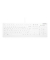 AK-C8112 Medical Keyboard Hygiene-Tastatur kabelgebunden weiß
