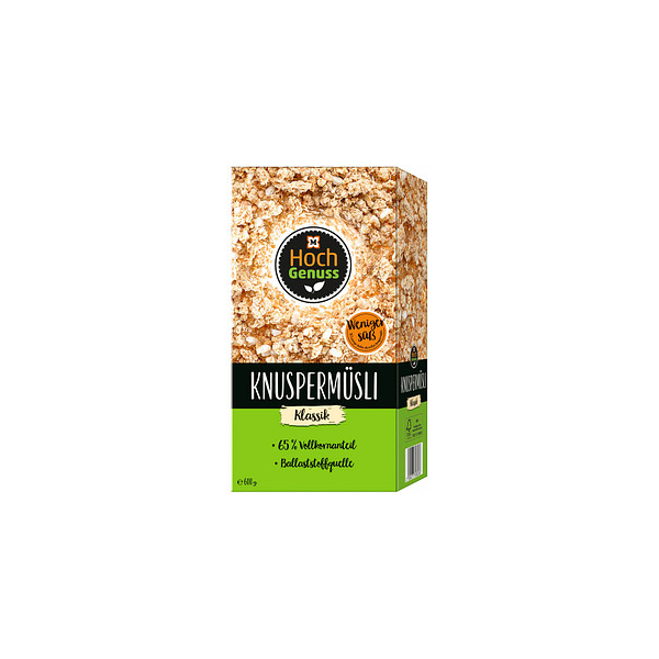 4255704325980 - Knusper Klassik zuckerreduziert Müsli 6000 g 4255704325980 600 Gramm 4255704325980 - Knusper Klassik zuckerreduziert Müsli 6000 g 4255704325980 600 Gramm