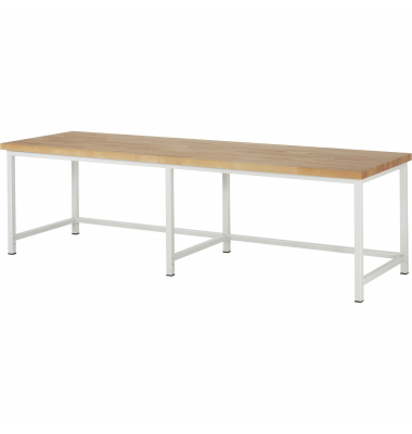 RAU Werkbank 3000x900x840-1040mm l.gr