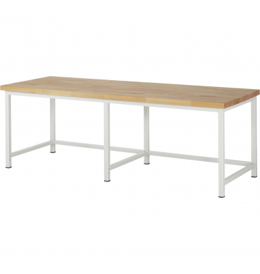 RAU Werkbank 2500x900x840-1040mm l.gr