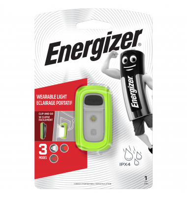 Energizer Taschenlampe Wearable Clip Light E301422003