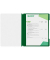 Schnellhefter 4191 4191-00-55, A4, grün, Polyvinylchlorid (PVC), Vorderdeckel transparent