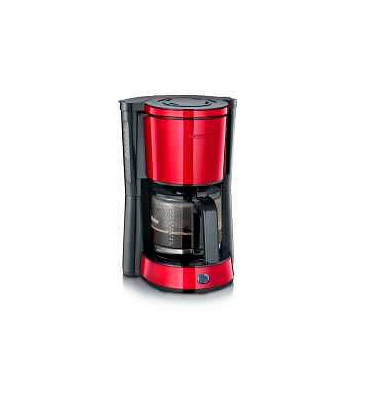 Kaffeemaschine KA 4817 KA4817, rot/schwarz, 1000 Watt, 10 Tassen