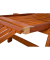 Gartenstuhl mit Armlehnen Phoenix braun