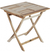 Gartentisch Java natur quadratisch 70,0 x 70,0 x 75,0 cm
