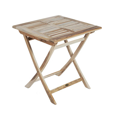 Gartentisch Java natur quadratisch 70,0 x 70,0 x 75,0 cm