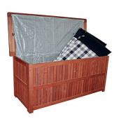 Plano Auflagenbox 277,51 l braun 130,0 x 55,0 x 58,0 cm