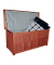 Plano Auflagenbox 277,51 l braun 130,0 x 55,0 x 58,0 cm