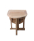 Gartentisch Solo natur oval 60,0 x 15,065,0120,0 x 75,0 cm