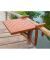 Beistelltisch Barkeley 985089, 44/52cm (H), 64x65cm (BxT), rechteckig, braun / braun