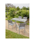 Sitzgruppe Grace, grau Kunststoff, Metall, 7-teilig
