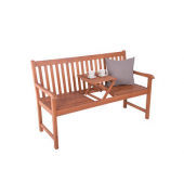 Gartenbank Padang 985095 natur Holz 142,0 cm