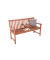 Gartenbank Padang 985095 natur Holz 142,0 cm