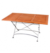 Gartentisch Wien braun rechteckig 90,0 x 100,0  150,0 x 74,0 cm