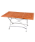 Gartentisch Wien braun rechteckig 90,0 x 100,0  150,0 x 74,0 cm