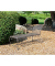 Gartenbank Lamington 950393 schwarz Metall 163,0 cm