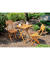 Gartentisch Alameda braun quadratisch 55,0 x 55,0 x 72,0 cm
