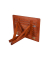 Beistelltisch Stanford 985134, 37cm (H), 60x40cm (BxT), rechteckig, braun / braun