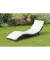 Sonnenliegen Caracas braun Aluminium